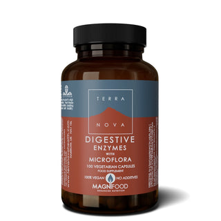 Digestive Enzymes with Microflora (Probiotics) 100s