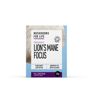 Organic Lion's Mane Focus 60g Powder